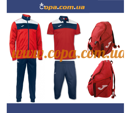 Комплект Crew (5 позиций) в красно-т.синем цвете Комплект Crew (5 позиций) в красно-т.синем цвете