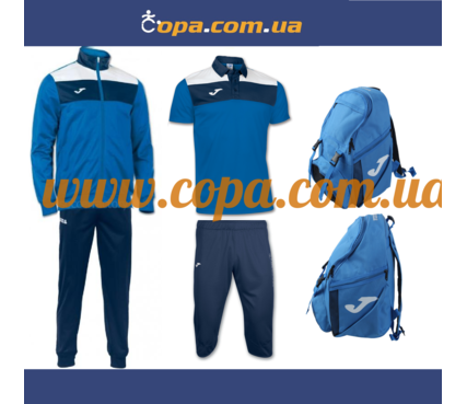 Комплект Crew (5 позиций) в синем цвете Комплект Crew (5 позиций) в синем цвете
