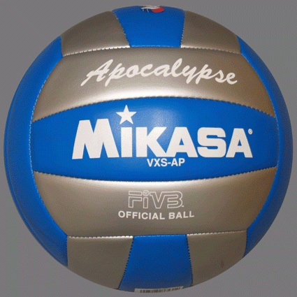 Купить МЯЧ ДЛЯ ПЛЯЖНОГО ВОЛЕЙБОЛА MIKASA VXS-AP APOCALYPSE - оригинал, гарантия