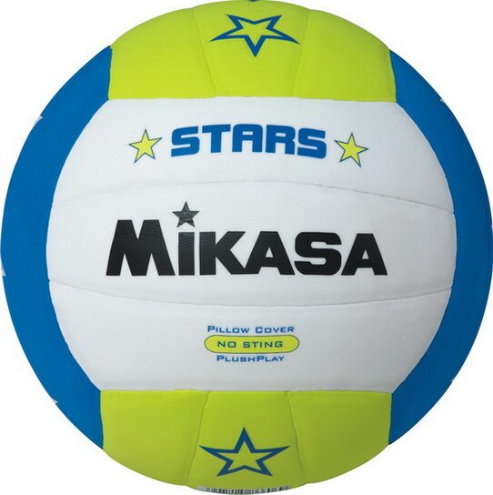 Купить Мяч для пляжного волейбола Mikasa - VSV-STAR-Y - оригинал, гарантия