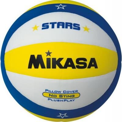 Купить МЯЧ ДЛЯ ПЛЯЖНОГО ВОЛЕЙБОЛА MIKASA VSV300-STARS-Y - оригинал, гарантия