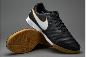 Кожаные футзалки NIKE TIEMPO GENIO II LEATHER IC 819215-010