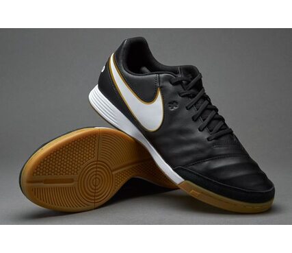 Придбати Шкіряні Футзалки (бампи) NIKE TIEMPO GENIO II LEATHER IC 819215-010 - оригінал, гарантія