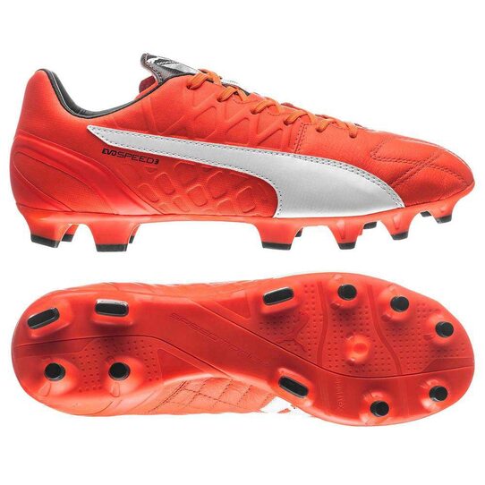 Купить Футбольные бутсы Puma Evospeed 3.4 FG Lth 103267-01 - оригинал, гарантия