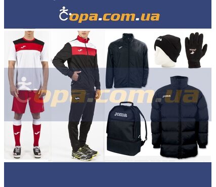 Зимний набор Joma Crew (10 предметов) Зимний набор Joma Crew (10 предметов)
