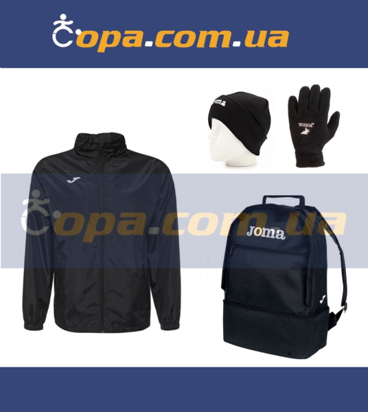 Купить Зимний набор Joma Alaska с ветровкой (4 предметa) - оригинал, гарантия Купить Зимний набор Joma Alaska с ветровкой (4 предметa) - оригинал, гарантия