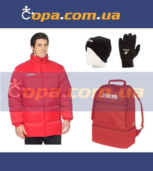 Купить Зимний набор Joma Alaska (4 предметa) - оригинал, гарантия Купить Зимний набор Joma Alaska (4 предметa) - оригинал, гарантия