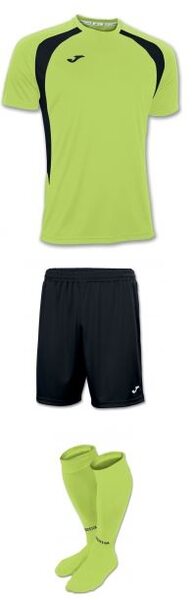 Купить Комплект детской футбольной формы Joma Champion lll (салатовый) - оригинал, гарантия
