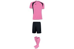 Комплект детской футбольной формы Joma Champion lll (розовый)