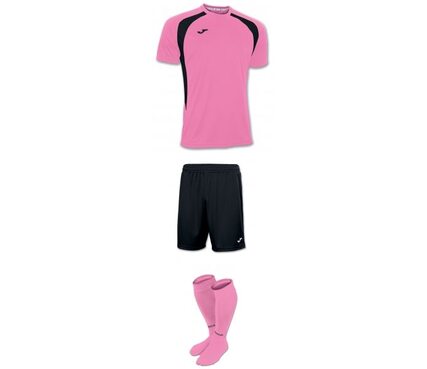 Комплект детской футбольной формы Joma Champion lll (розовый)