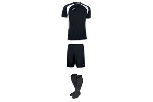 Комплект детской футбольной формы Joma Champion lll (черный)
