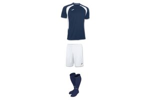 Комплект детской футбольной формы Joma Champion lll (темно-синий)
