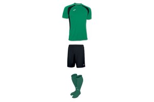 Комплект детской футбольной формы Joma Champion lll (темно-зеленый)