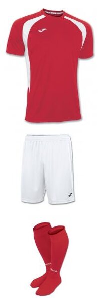 Купить Комплект детской футбольной формы Joma Champion lll (красно-белый) - оригинал, гарантия
