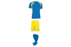 Комплект детской футбольной формы Joma Champion lll (сине-желтый)