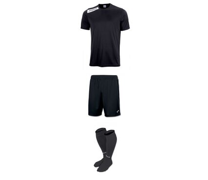Комплект детской футбольной формы Joma Victory (черный)