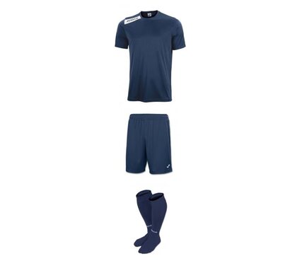 Комплект детской футбольной формы Joma Victory (темно-синий)