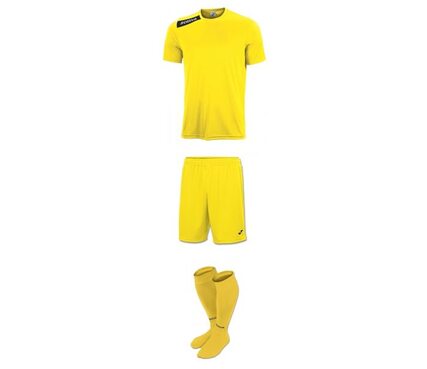 Комплект детской футбольной формы Joma Victory (желтый)