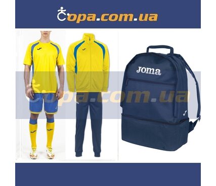 Набор тренировочный Joma Champion III (6 предметов) (желтый) Набор тренировочный Joma Champion III (6 предметов) (желтый)