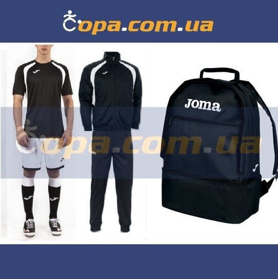 Купить Набор тренировочный Joma Champion III (6 предметов) (черный) - оригинал, гарантия Купить Набор тренировочный Joma Champion III (6 предметов) (черный) - оригинал, гарантия