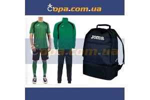Набор тренировочный Joma Champion III (6 предметов) (темно-зеленый) Набор тренировочный Joma Champion III (6 предметов) (темно-зеленый)