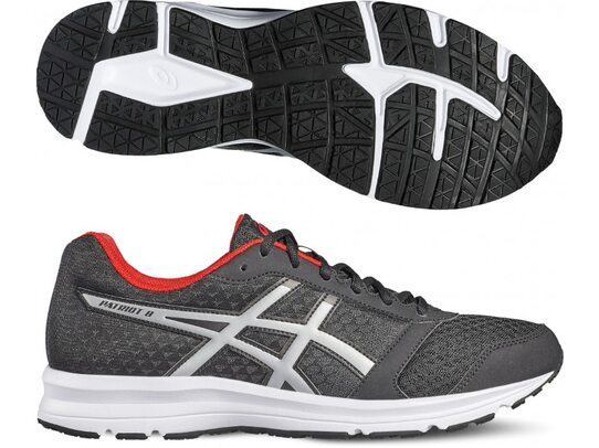 Купить Кроссовки беговые Asics PATRIOT 8 T619N (9091) - оригинал, гарантия