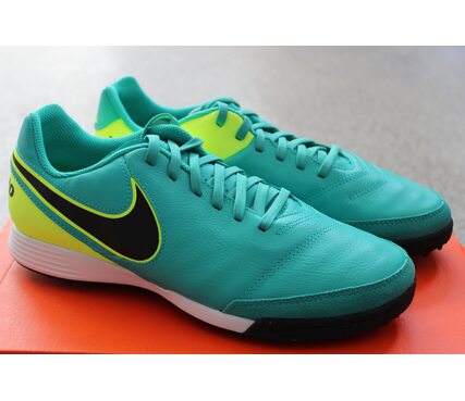 Кожаные сороконожки Nike Tiempo Genio II TF 819216-307