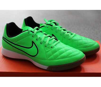 Шкіряні Футзалки (бампи) Nike TIEMPO GENIO IC 631283-330