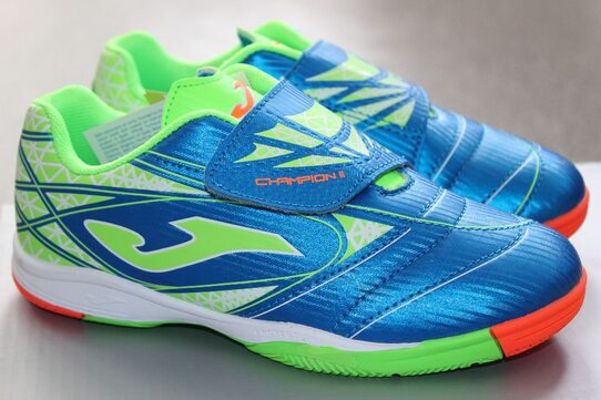 Дитячі Футзалки Joma CHAMPION JR VELCRO W 605 IN - оригінал Дитячі Футзалки Joma CHAMPION JR VELCRO W 605 IN - оригінал