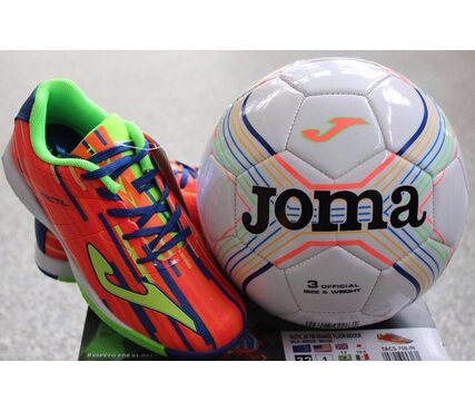 Детские футзалки Joma Tactil JR - TACS.708.IN - Мяч в ПОДАРОК (размер 3)