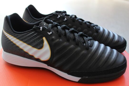 Купить Кожаные футзалки NIKE TIEMPOX LIGERA IV IC 897765-002 - оригинал, гарантия