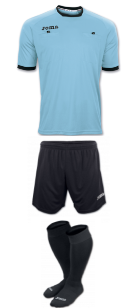 Купить Комплект судейской формы с гетрами Joma ARBITRO 100011.010+100012.100 - оригинал, гарантия Купить Комплект судейской формы с гетрами Joma ARBITRO 100011.010+100012.100 - оригинал, гарантия