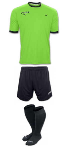 Купить Комплект судейской формы с гетрами Joma ARBITRO 100011.020+100012.100 - оригинал, гарантия