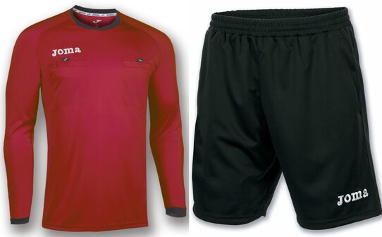 Купить Комплект судейской формы д/р Joma ARBITRO 100434.600+100012.100 - оригинал, гарантия Купить Комплект судейской формы д/р Joma ARBITRO 100434.600+100012.100 - оригинал, гарантия