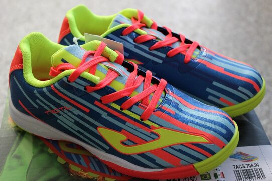 Купить Детские футзалки Joma Tactil JR - TACS.704.IN - Мяч в ПОДАРОК (размер 3) - оригинал, гарантия
