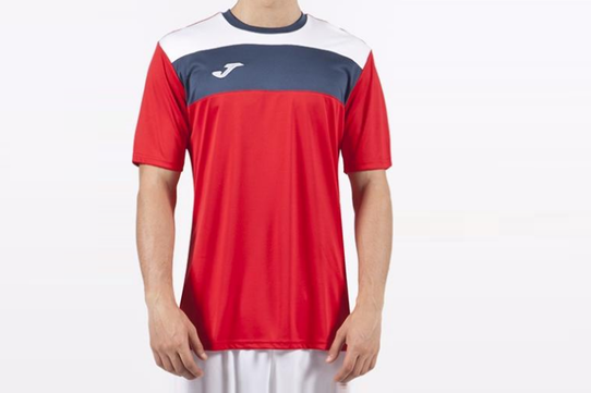 Купить Футболка игровая Joma CREW 100224.600 - оригинал, гарантия Купить Футболка игровая Joma CREW 100224.600 - оригинал, гарантия