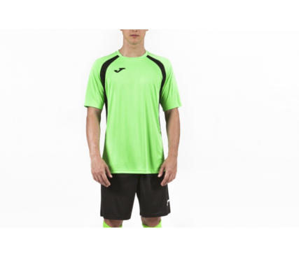 Футбольная форма Joma Champion lll (футболка+шорты) салатовая Футбольная форма Joma Champion lll (футболка+шорты) салатовая