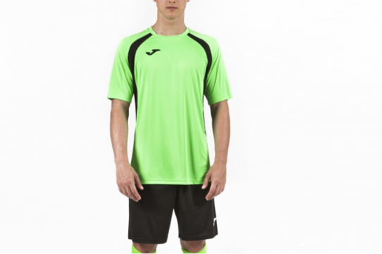 Купить Футбольная форма Joma Champion lll (футболка+шорты) салатовая - оригинал, гарантия