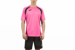 Футбольная форма Joma Champion lll (футболка+шорты) розовая Футбольная форма Joma Champion lll (футболка+шорты) розовая