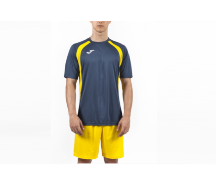 Футбольная форма Joma Champion lll (футболка+шорты) т.синий-желтый Футбольная форма Joma Champion lll (футболка+шорты) т.синий-желтый