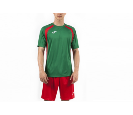 Футбольная форма Joma Champion lll (футболка+шорты) зелено-красная Футбольная форма Joma Champion lll (футболка+шорты) зелено-красная