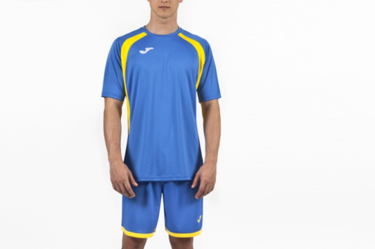 Купить Футбольная форма Joma Champion lll (футболка+шорты) сине-желтая - оригинал, гарантия Купить Футбольная форма Joma Champion lll (футболка+шорты) сине-желтая - оригинал, гарантия