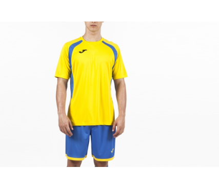 Футбольная форма Joma Champion lll (футболка+шорты) желтая Футбольная форма Joma Champion lll (футболка+шорты) желтая