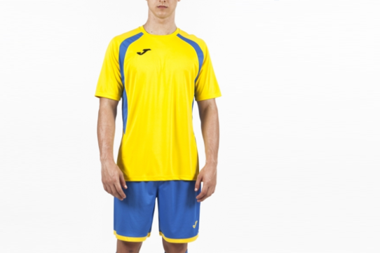 Купить Футбольная форма Joma Champion lll (футболка+шорты) желтая - оригинал, гарантия