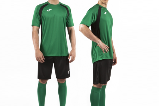 Купить Комплект формы Joma Champion III (зелено-черная) - оригинал, гарантия