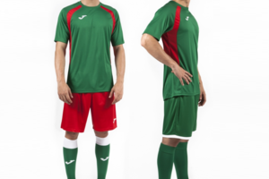 Комплект формы Joma Champion III (зелено-красная) Комплект формы Joma Champion III (зелено-красная)