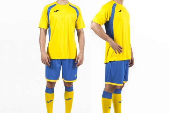 Купить Комплект формы Joma Champion III (желто-синяя) - оригинал, гарантия Купить Комплект формы Joma Champion III (желто-синяя) - оригинал, гарантия