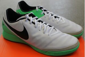 Кожаные футзалки NIKE TIEMPO GENIO II LEATHER IC 819215-103