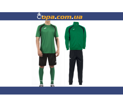 Набор тренировочный Joma Champion III (5 предметов) (темно-зеленый) Набор тренировочный Joma Champion III (5 предметов) (темно-зеленый)