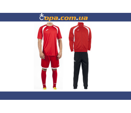 Набор тренировочный Joma Champion III (5 предметов) (красный) Набор тренировочный Joma Champion III (5 предметов) (красный)